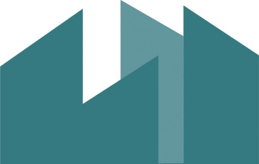 Grafik. Grön, kantig symbol.